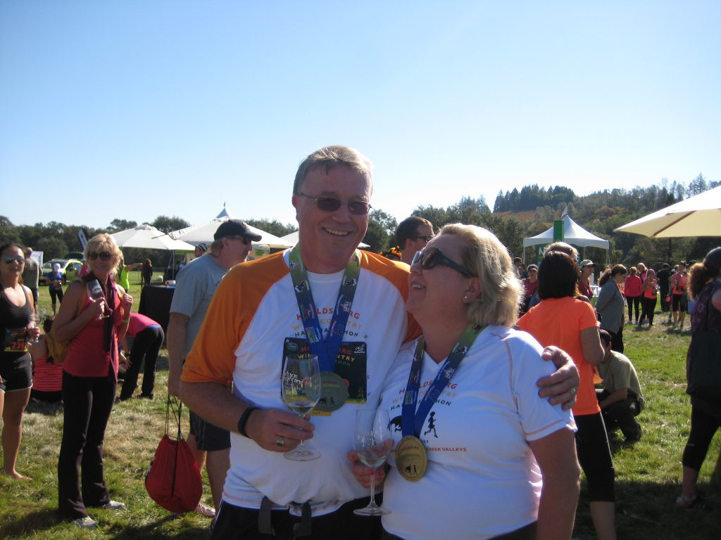 Half Marathon - Dave and Elissa