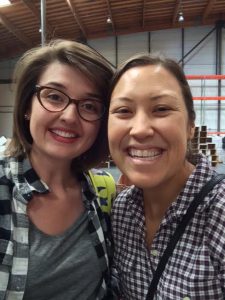 2015-09-19 SS GiveBig SF Marin Food Bank with Julie - Selfie