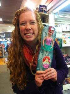 Jen found a toy that she can relate to