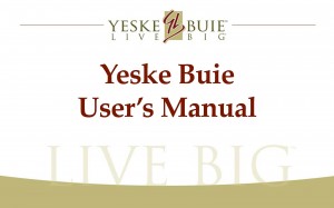 Yeske Buie User's Manual
