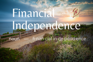Word of the Week Financial Independence (3 × 2 in) (3 × 2 in)
