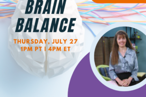 Brain Balance Webinar Logo - Square
