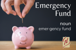 Word of the Week - Emergency Fund 3x2