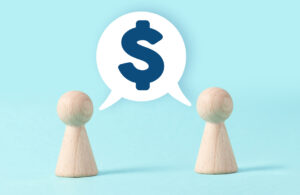 Speech bubble and Dollar Sign Speech bubble and Dollar Sign